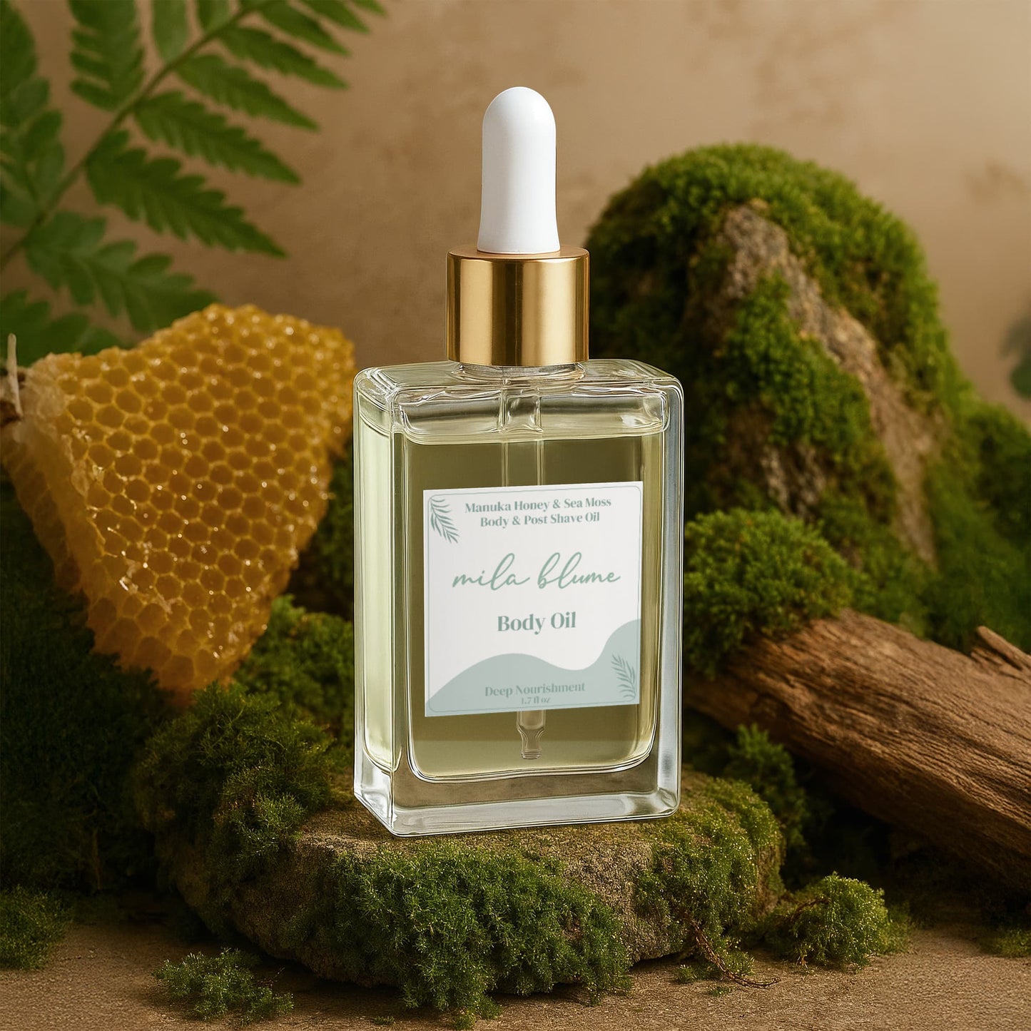 Manuka Honey Sea Moss Post-Shave Oil