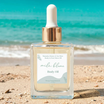 Manuka Honey Sea Moss Post-Shave Oil